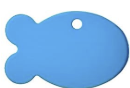 Customized Aluminum ID Tag, Fish-shape