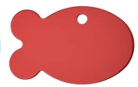 Customized Aluminum ID Tag, Fish-shape