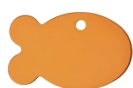 Customized Aluminum ID Tag, Fish-shape