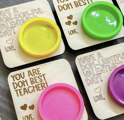 Play-Doh Valentines (includes Play-Doh)