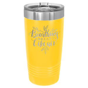 Vaso de camello polar aislado grabado personalizado, 20 onzas