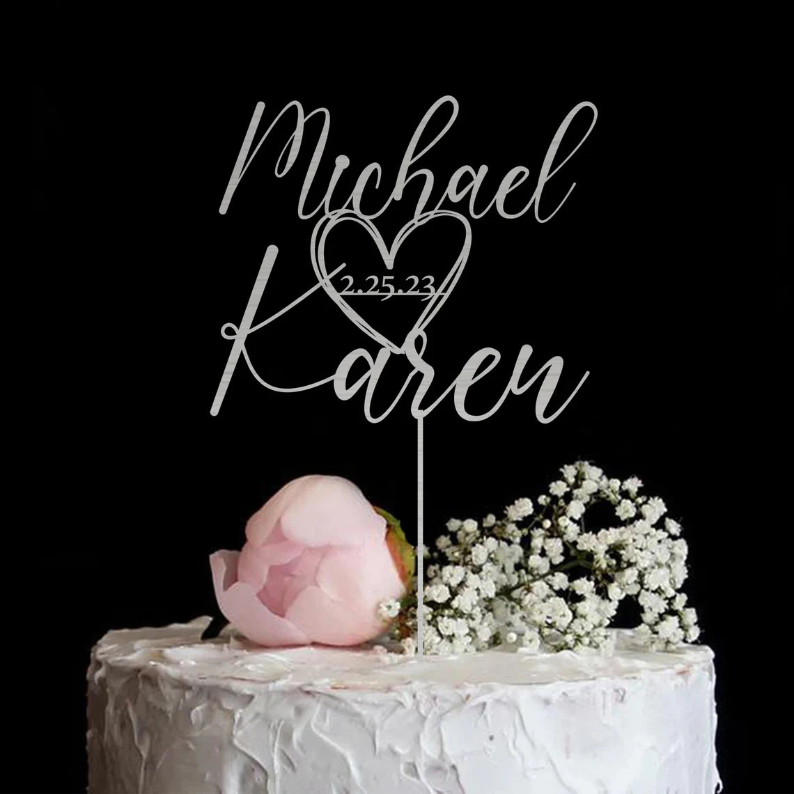 Customized Cake Topper