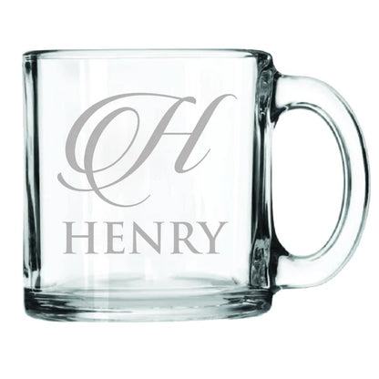 Customized Clear Coffee Mug