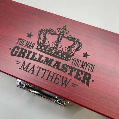 Personalized BBQ Tool Gift Set