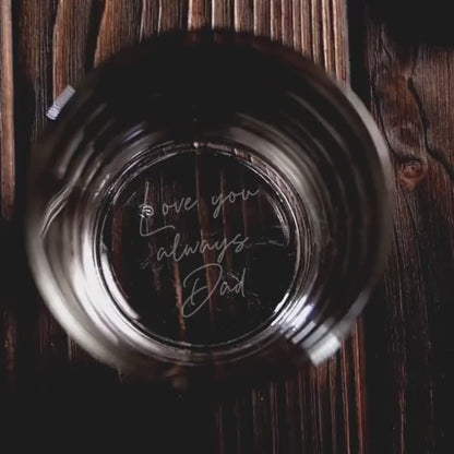 Personalized Whiskey Glasses