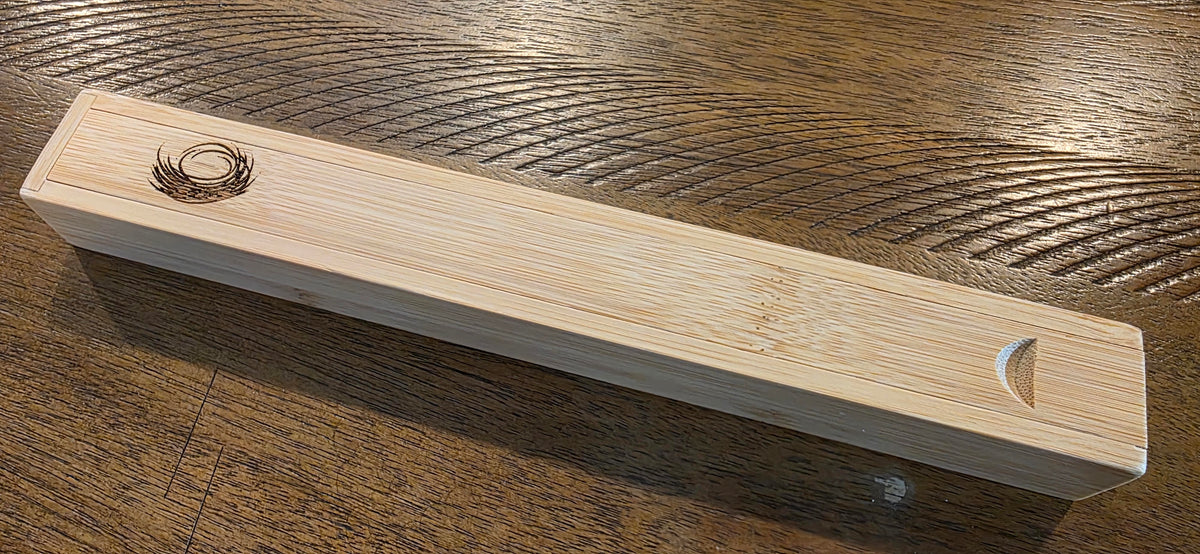 Custom Laser Engraved Bamboo Chopsticks with Case