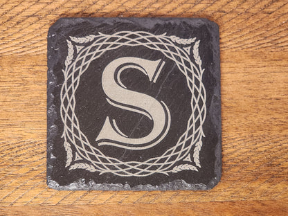 Slate Coaster Set