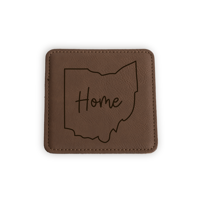 Leatherette Coasters (set of 6 with holder)
