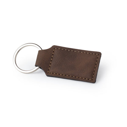 Customized Leatherette Keychain, Rectangle