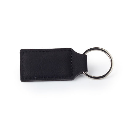 Customized Leatherette Keychain, Rectangle